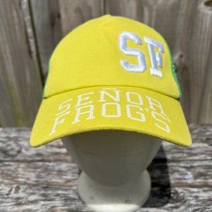 Senor Frog's Embroidered Adjustable Snapback Mesh Cap